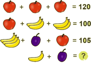 Apple Banana Cherry Puzzle